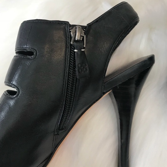 Coach Heels Open Toe Booties, 6.5 - Picture 7 of 8